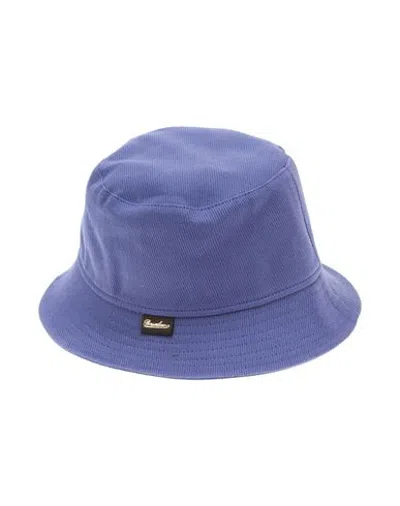 Borsalino Hat Blue Size S Cotton, Linen