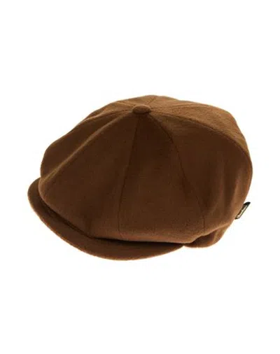 Borsalino Hat Brown Size M Virgin Wool