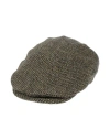 Borsalino Hat Green Size 7 ⅝ Virgin Wool In Green
