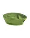 Borsalino Hat Green Size M Viscose, Silk In Green