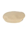 Borsalino Hat Pastel Yellow Size L Cotton, Polyamide In Yellow