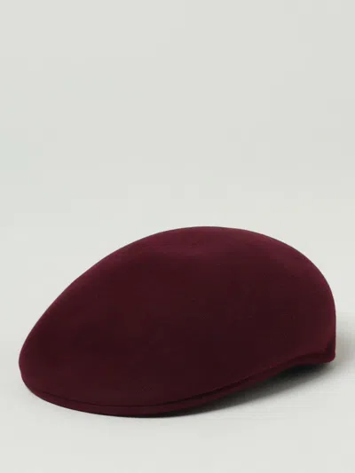Borsalino Hat Men  In Burgundy