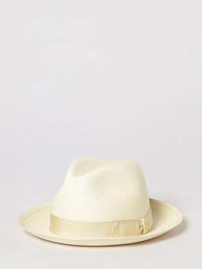 Borsalino Hat Men In White