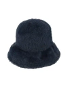 Borsalino Hat Midnight Blue Size M Polyamide, Polyester In Blue
