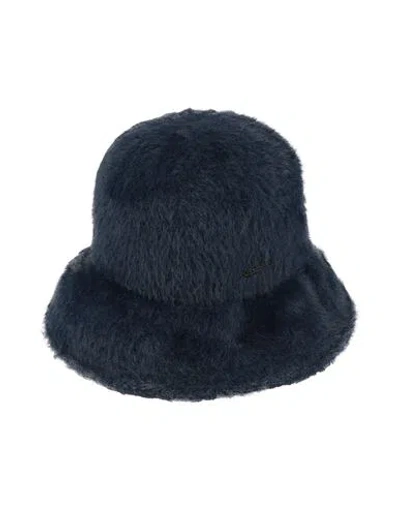 Borsalino Hat Midnight Blue Size M Polyamide, Polyester