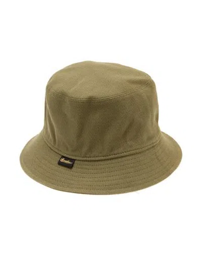 Borsalino Hat Military Green Size M Cotton, Linen