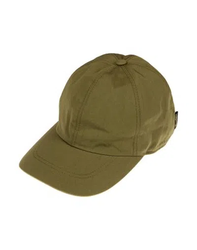 Borsalino Hat Military Green Size S Cotton