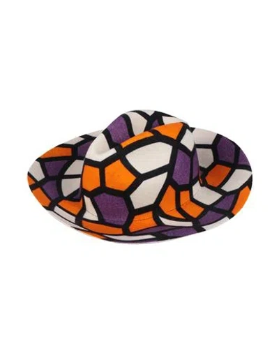 Borsalino Hat Orange Size S Wool