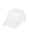 Borsalino Hat White Size Onesize Cotton