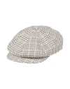 Borsalino Hat White Size S Linen, Cotton In White