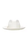 Borsalino Hats In White