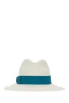 Borsalino Straw Panama Hat Giulietta Ribbon Wide Brim