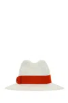 Borsalino Giulietta Bow-embellished Straw Hat