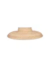 Borsalino "sunny" Visor In Beige