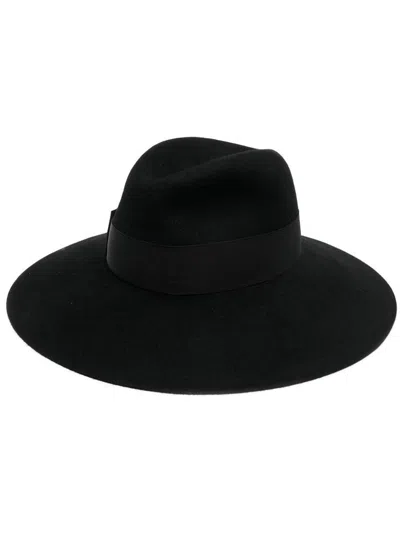 Borsalino Fedora Hat In Black