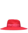 Borsalino Sophie Brushed Hat In Pink