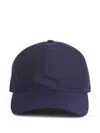 Borsalino Hiker Baseball Cap In Blue