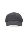 Borsalino Hiker Baseball Cap In Gray