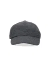 Borsalino Hiker Baseball Cap In Gray