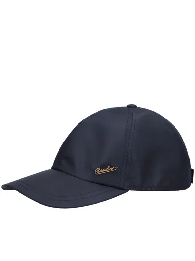 Borsalino Hiker Baseball Rain Jacket In Blue