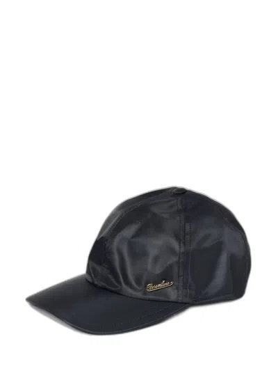 Borsalino Hiker Nylon Cap In Blue