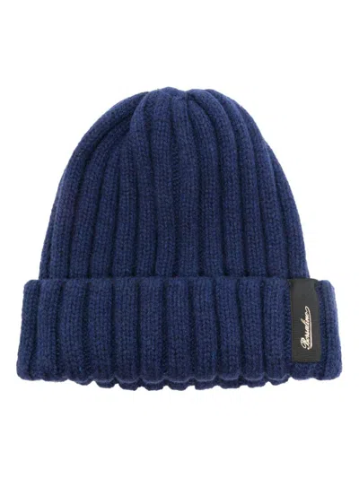 Borsalino Hill Cashmere Beanie In Blue