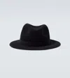 Borsalino Jared Wool And Cashmere Felt Hat In Black