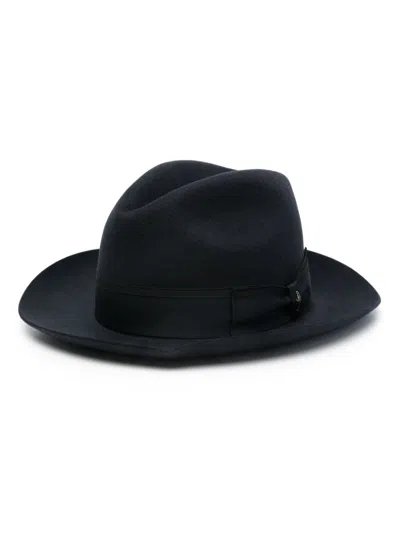 Borsalino Jer Fedora In Blue