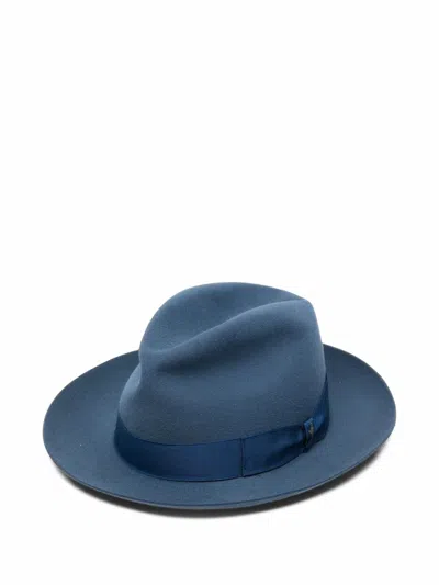 Borsalino Jer Marengo Hat By  In Blue
