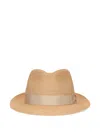 Borsalino Jules Fedora Hat In Brown