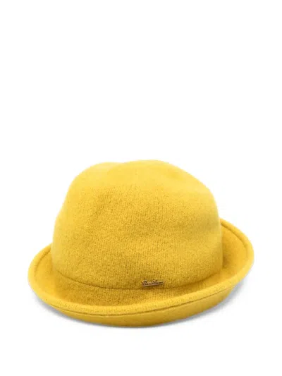 Borsalino Koko Bucket Hat In 옐로