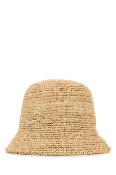 Borsalino Koko Cloche  Rafia Crochett.piccola  S Brim-m Nd  Female In Brown