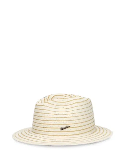 Borsalino Leo Fedora Hat In Neutral