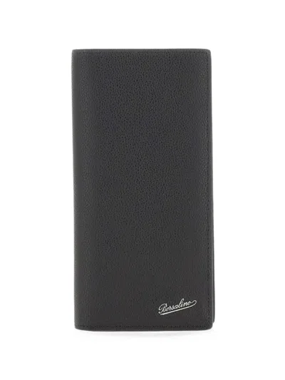 Borsalino Logo-embossed Wallet In Blue