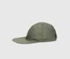 Borsalino Lucio Reversible Baseball Cap In Army Green/grey