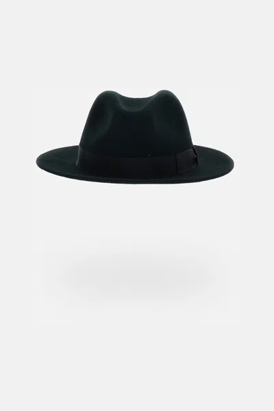 Borsalino Macho Cap In Burgundy