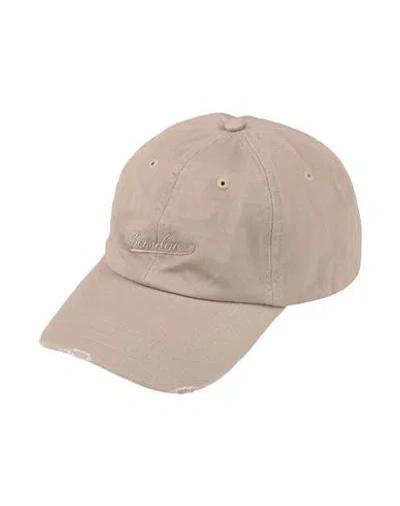 Borsalino Man Hat Beige Size Onesize Cotton In Sand