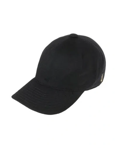 Borsalino Man Hat Black Size 7 Cashmere