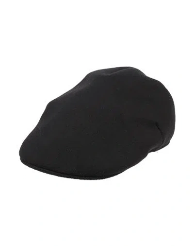 Borsalino Man Hat Black Size Xl Virgin Wool