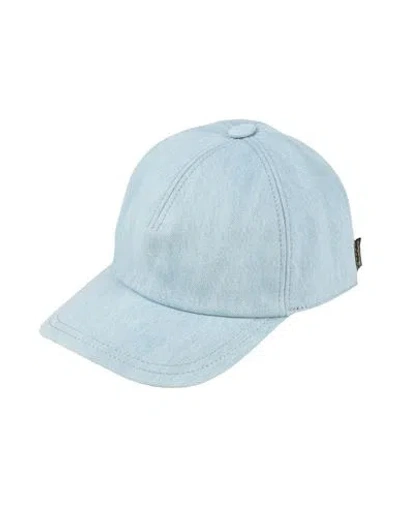 Borsalino Man Hat Blue Size Xl Cotton