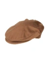 Borsalino Man Hat Brown Size 6 ⅞ Cashmere