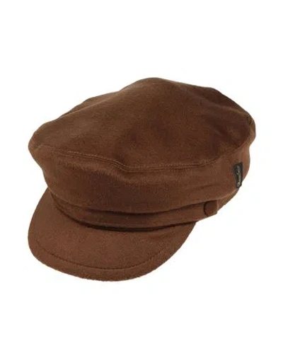 Borsalino Man Hat Brown Size Xxl Virgin Wool