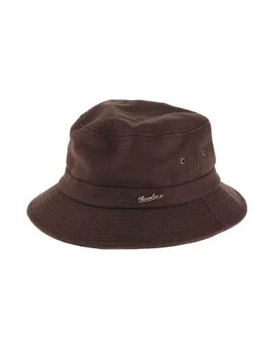 Borsalino Hats In Brown