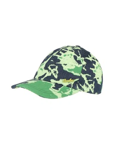 Borsalino Man Hat Green Size Onesize Cotton