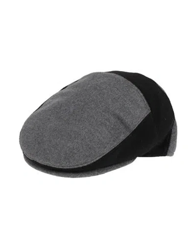 Borsalino Man Hat Grey Size 7 ¼ Cashmere In Black