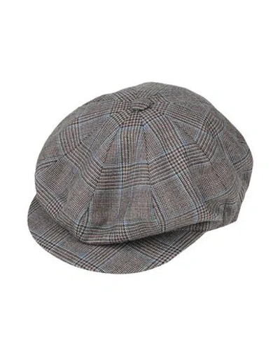 Borsalino Man Hat Grey Size 7 ⅛ Wool In Gray