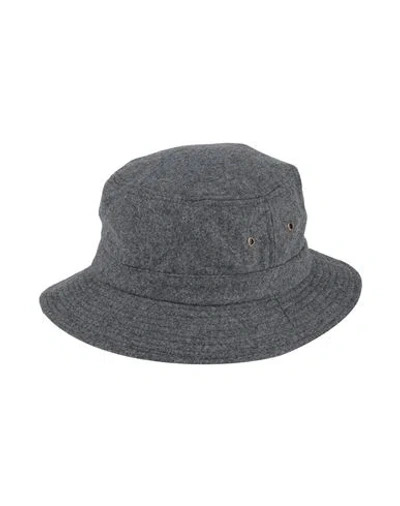 Borsalino Man Hat Grey Size 7 ¼ Wool, Polyamide In Gray