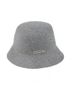 Borsalino Man Hat Grey Size L Wool In Gray