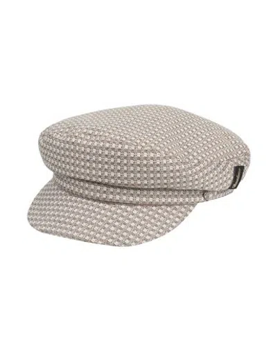 Borsalino Man Hat Khaki Size 7 ¼ Cotton In Beige