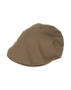 Borsalino Hat Khaki Size S Cotton In Beige